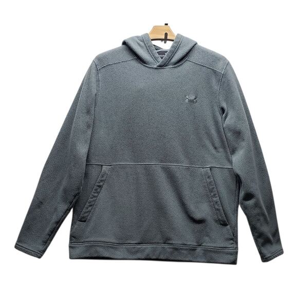 Under Armour Gray Hoodie Sweatshirt Men’s LG Pocket Athleisure Streetwear - Picture 1 of 9